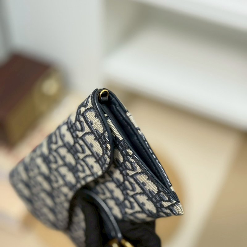 🏷️Dior.Saddle 老花 woc 小款-9