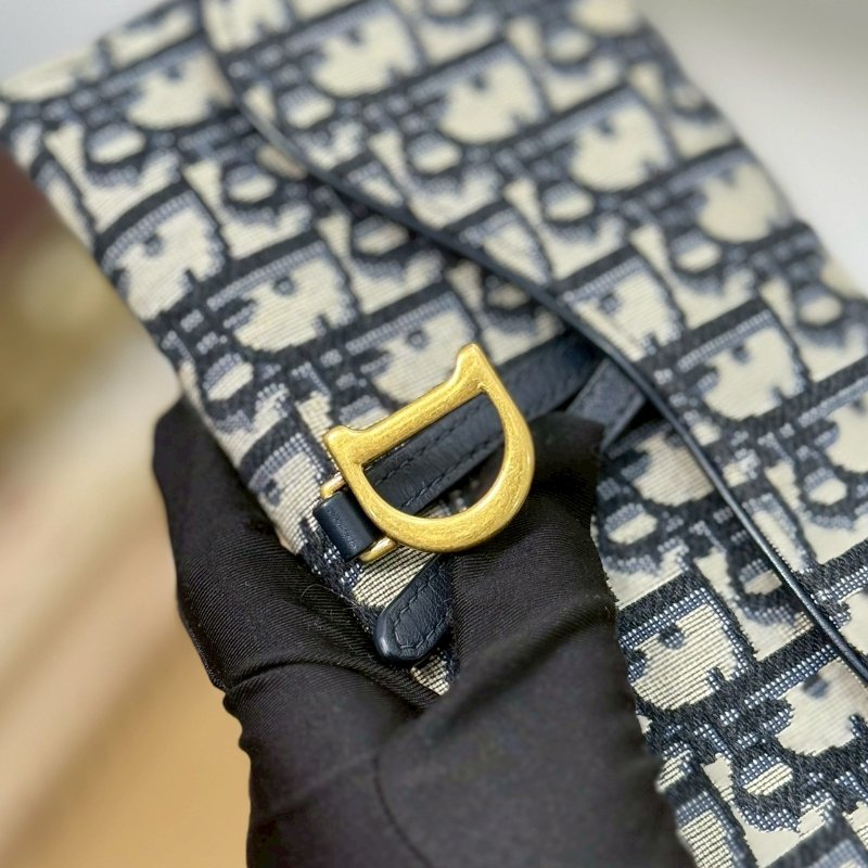 🏷️Dior.Saddle 老花 woc 小款-15