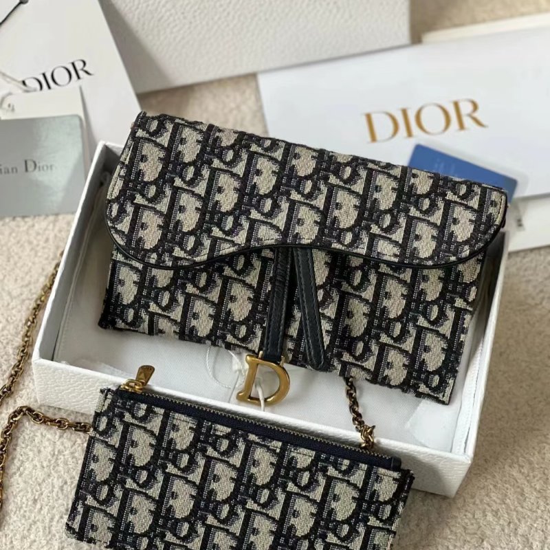 🏷️Dior.Saddle 老花 woc 小款-35