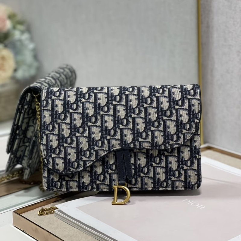 🏷️Dior.Saddle 老花 woc 大款-26