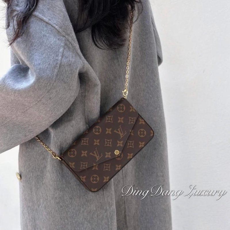 🏷️LV.Félicie Pochette 三合一 woc M81896-39