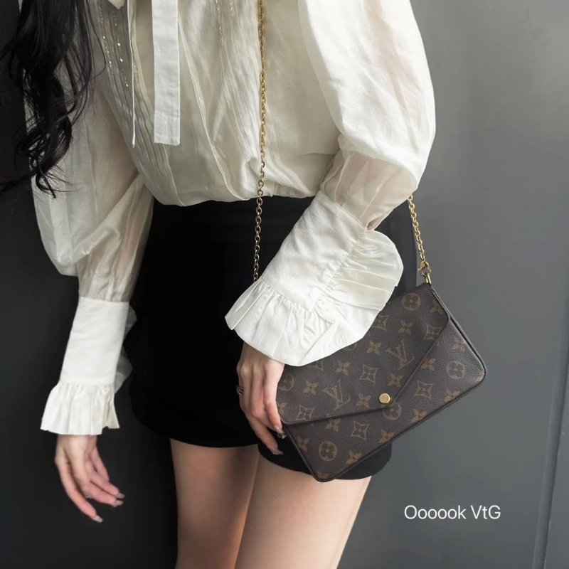 🏷️LV.Félicie Pochette 三合一 woc M81896-40