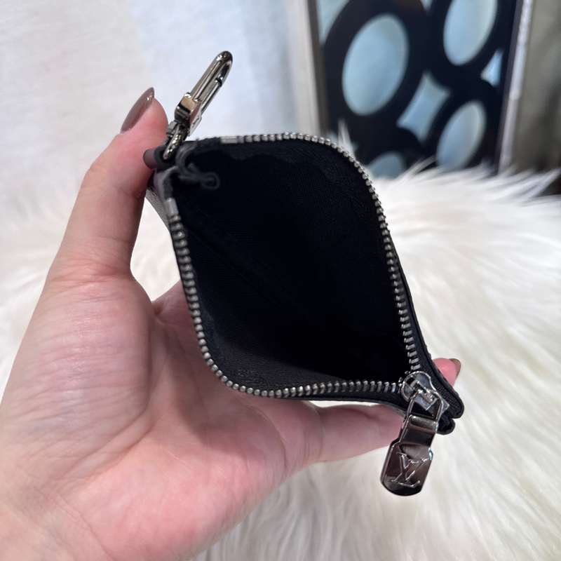 LV Trio 黑灰老花三合一郵差包 晶片款-10