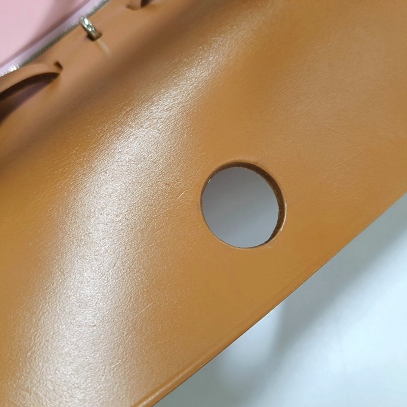 HERMÈS Herbag 31 夏日粉帆布 肩背包 手提包 銀色五金 T刻-9