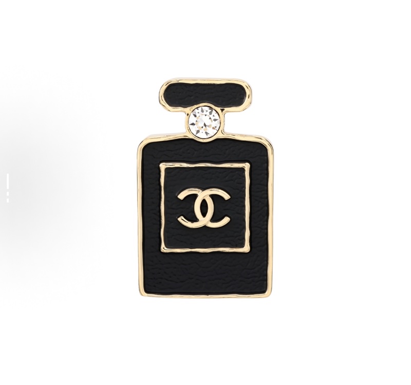 Chanel 23S香水瓶胸針 附件原盒。-3