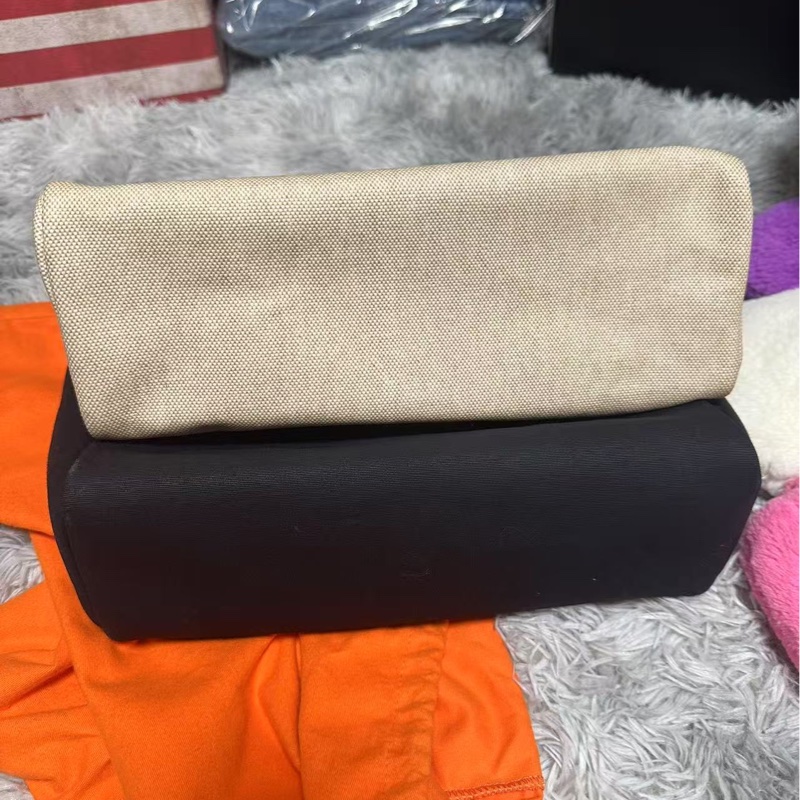 Hermes Herbag 31 棕白/棕黑-10
