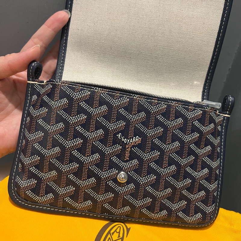 Goyard  信封包 深藍-11