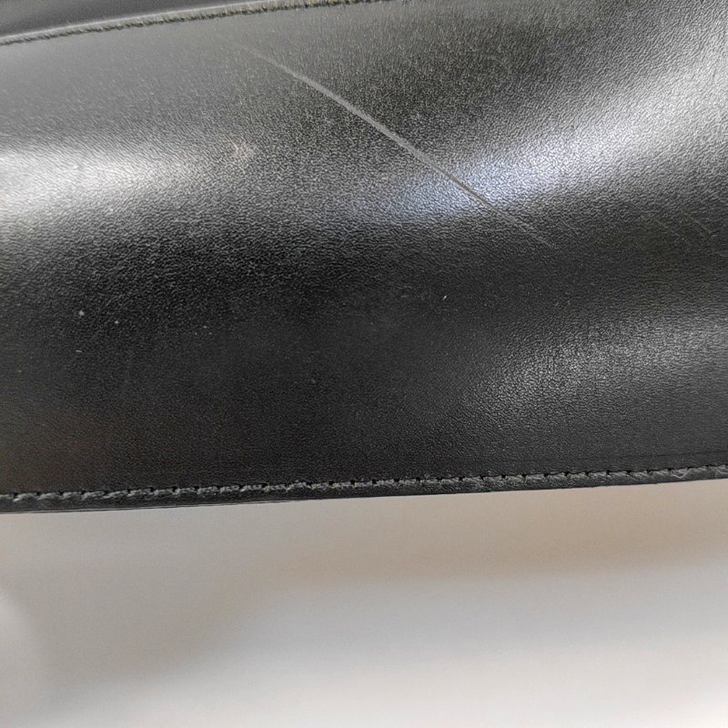 PRADA 托特包 黑色尼龍徽標手提包肩背包 銀色五金-16