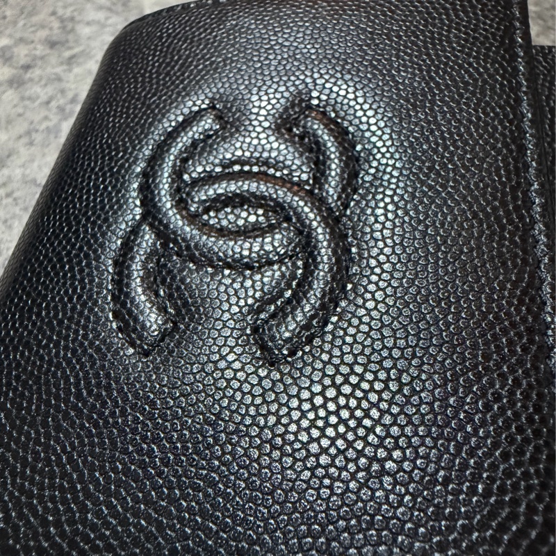 Chanel 25A刺繡皮夾-1