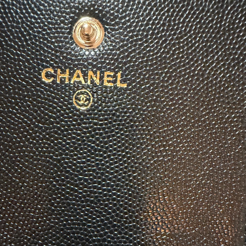 Chanel 25A刺繡皮夾-3