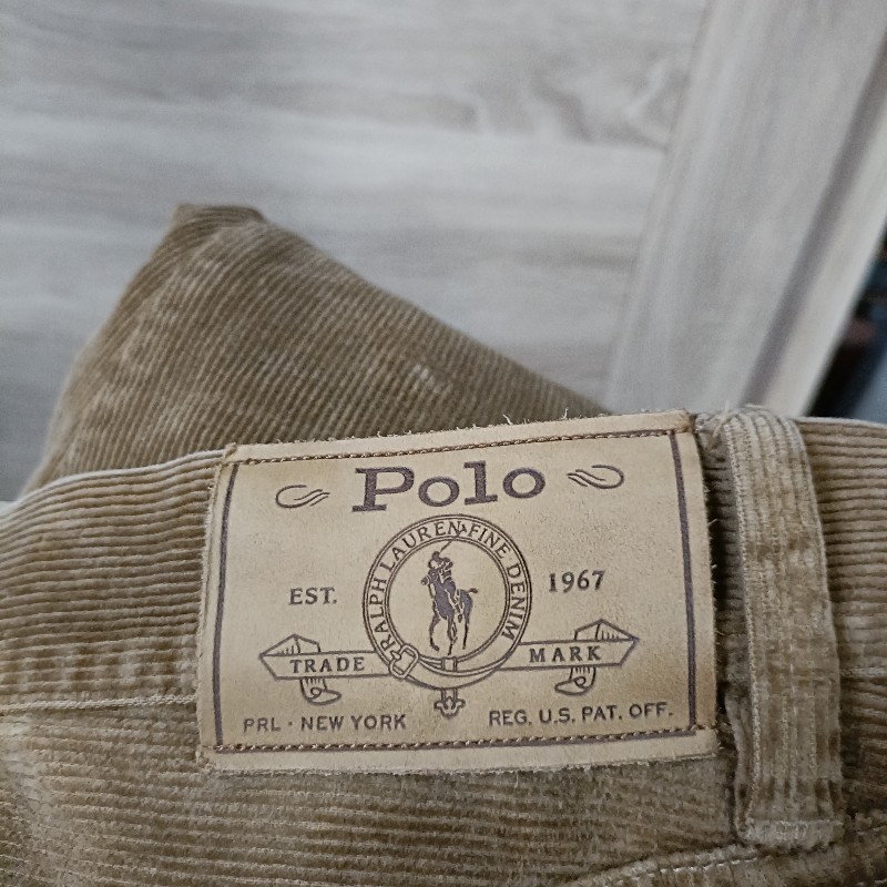 Polo Ralph Lauren 卡其 燈芯絨 Slim fit 修身 長褲 W29/L30-5