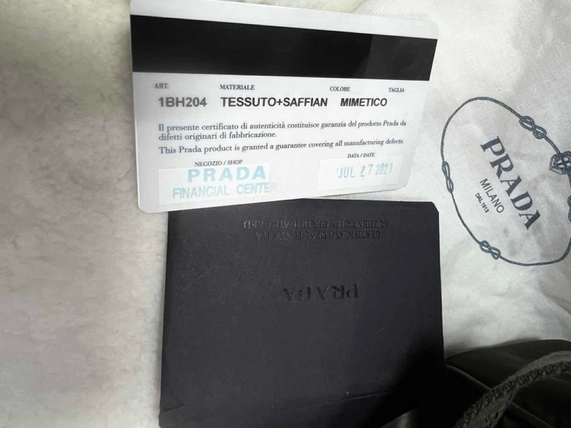 PRADA普拉達經典三合一尼龍包 墨綠色 （中性款）-28