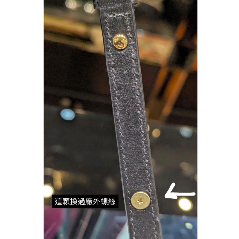 莉亞精品♡Celine mini黑金凱旋門 饅頭 二手-18