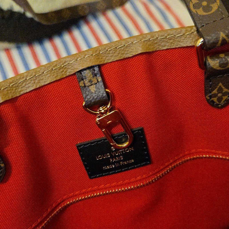 保證正品絕無仿冒路易威登LV OnTheGo GM Monogram(M44576大號)近全新,產地法國-15