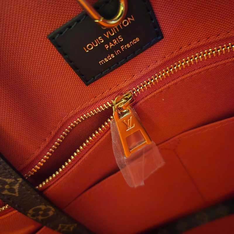 保證正品絕無仿冒路易威登LV OnTheGo GM Monogram(M44576大號)近全新,產地法國-13