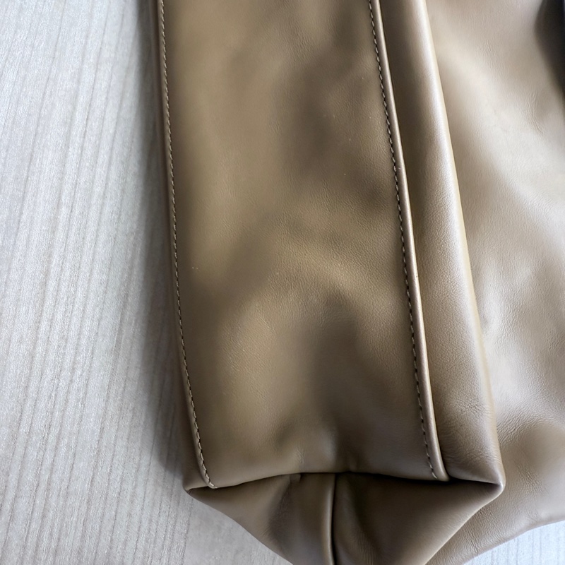 全新未使用 longchamp hobo 煙草色-5