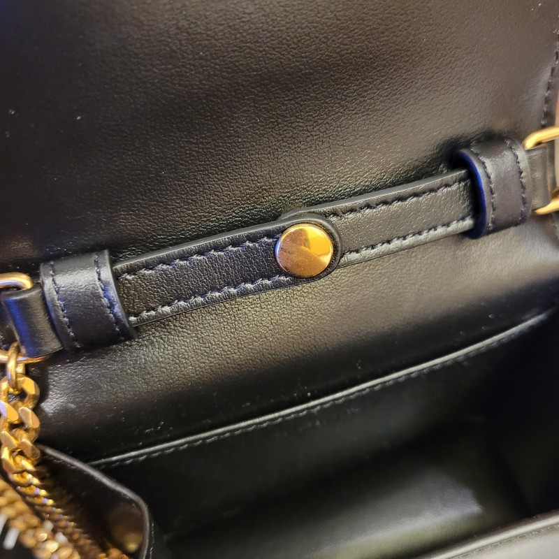 CELINE Triomphe 凱旋門 鏈條卡片包,全新閒置品-18