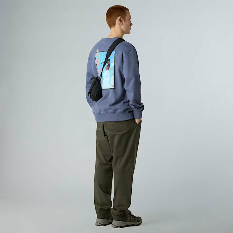 The North Face - Felpa NSE Slopes Relaxed Twilight Galaxy - NF0A8EU5 - TWILIGHT/GALAXY | size: L-4