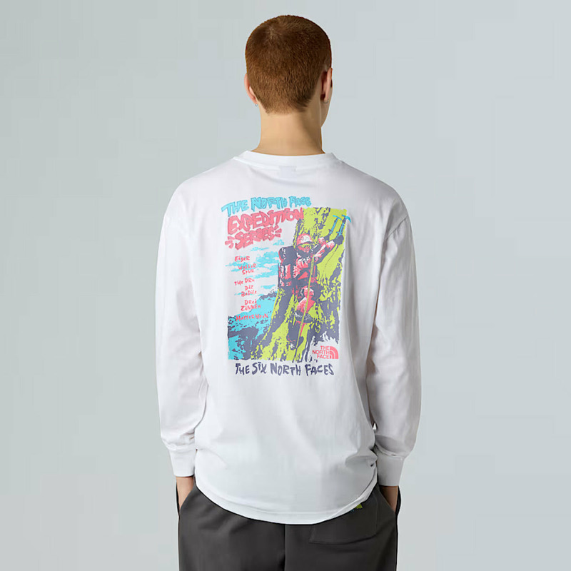 The North Face - Maglia Expedition Celebration TNF White - NF0A8E3D - TNF/WHITE | size: S-3