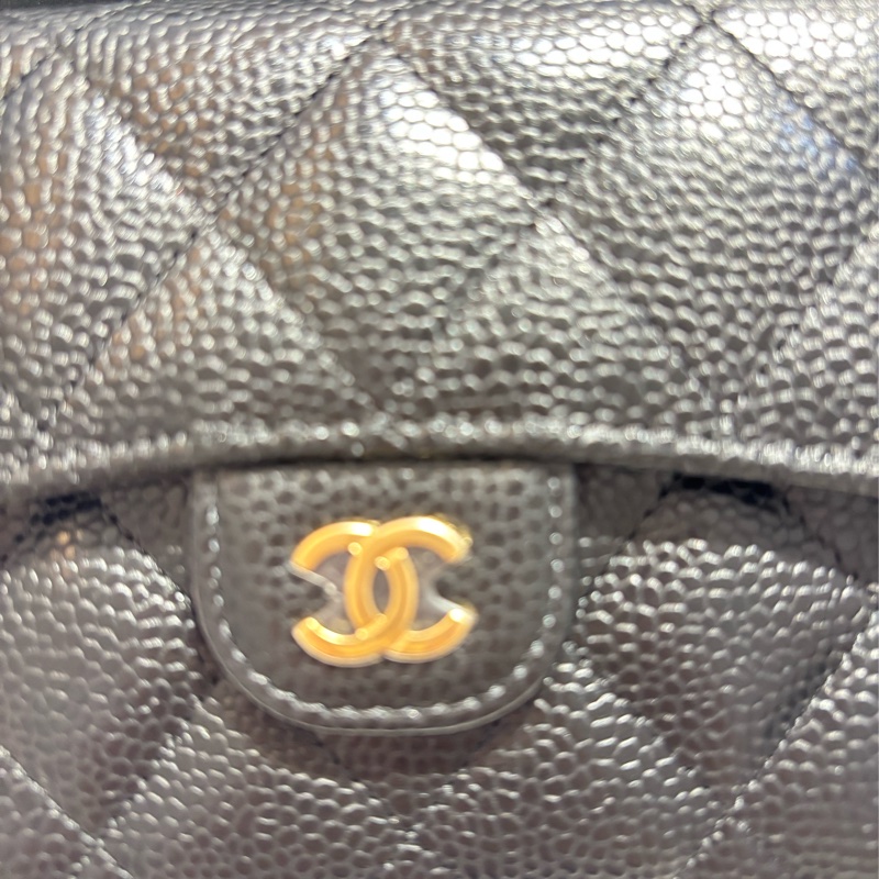 全新送禮程度Chanel三折短夾-0