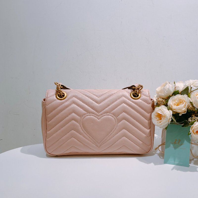 TW4467 Gucci 古馳 經典GG小號 單肩包 Small GG Marmont Bag-1