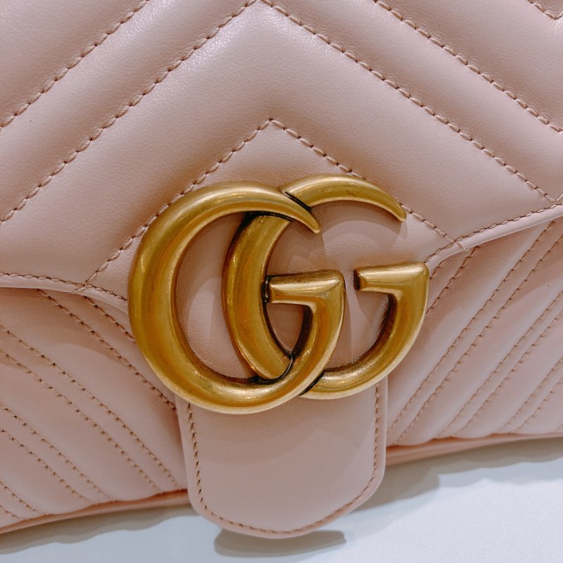 TW4467 Gucci 古馳 經典GG小號 單肩包 Small GG Marmont Bag-9