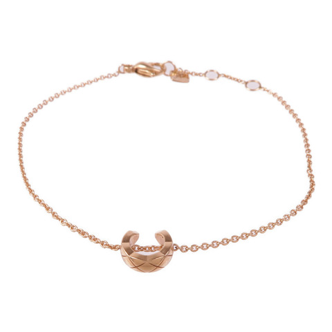 CHANEL 18K玫瑰金Coco Crush Bracelet手鏈