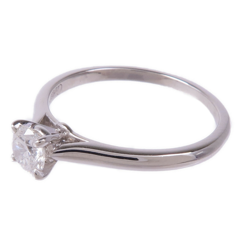 CARTIER PT950鉑金Diamond Engagement Ring鑽石戒指US#7.25-2