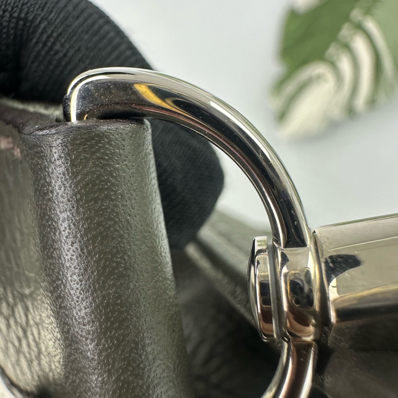 HERMES Evelyne 33 灰綠色 C6 T Stamp 單肩斜肩包-16