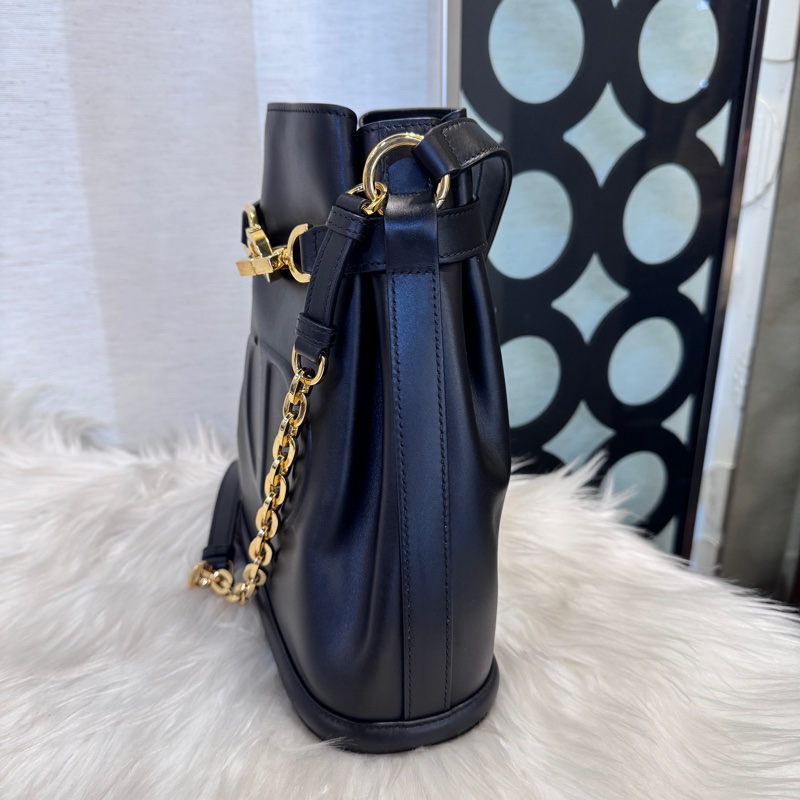 Dior C’est Dior 黑牛皮中型水桶包-2