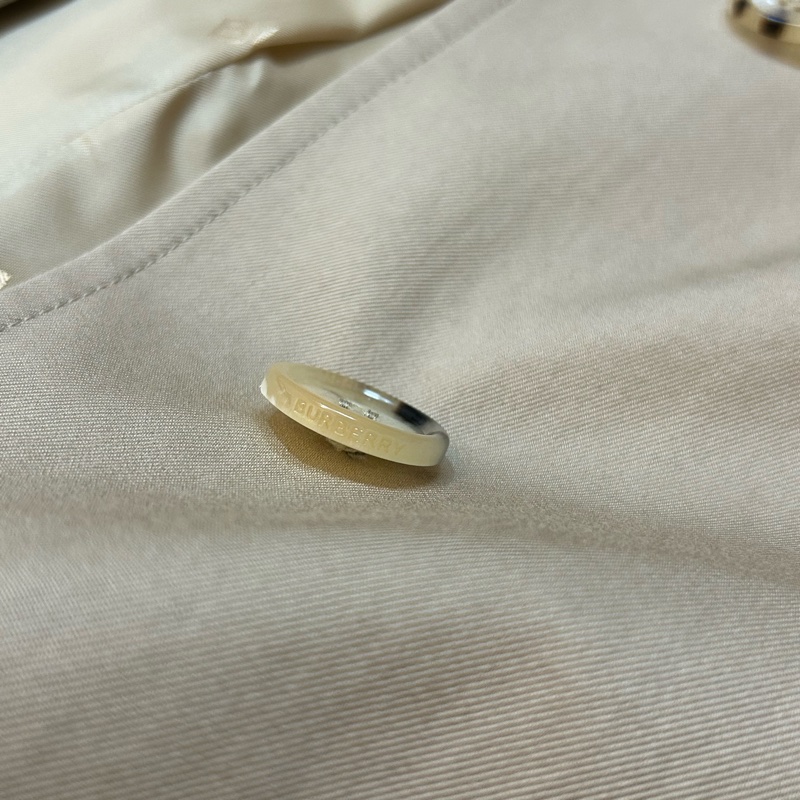 BURBERRY英國蜜色長風衣UK6-9
