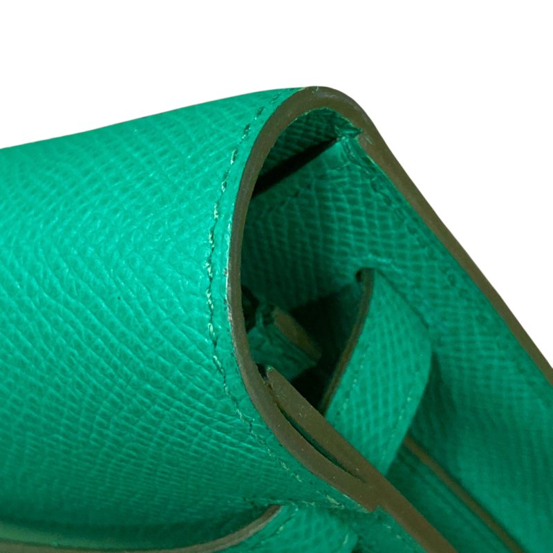 HERMES 愛馬仕 KELLY TO GO 綠色 斜背包-8