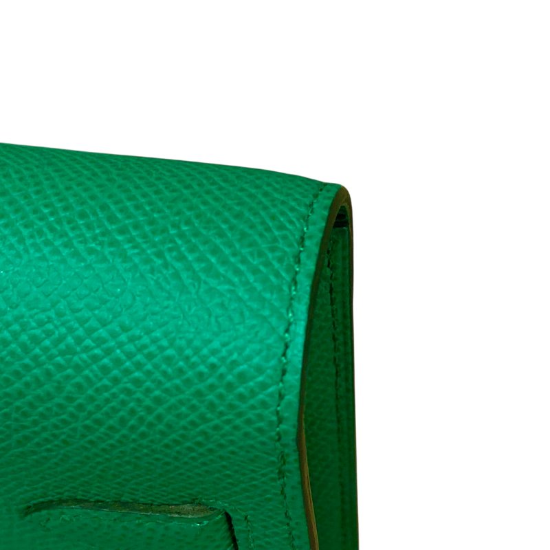 HERMES 愛馬仕 KELLY TO GO 綠色 斜背包-9