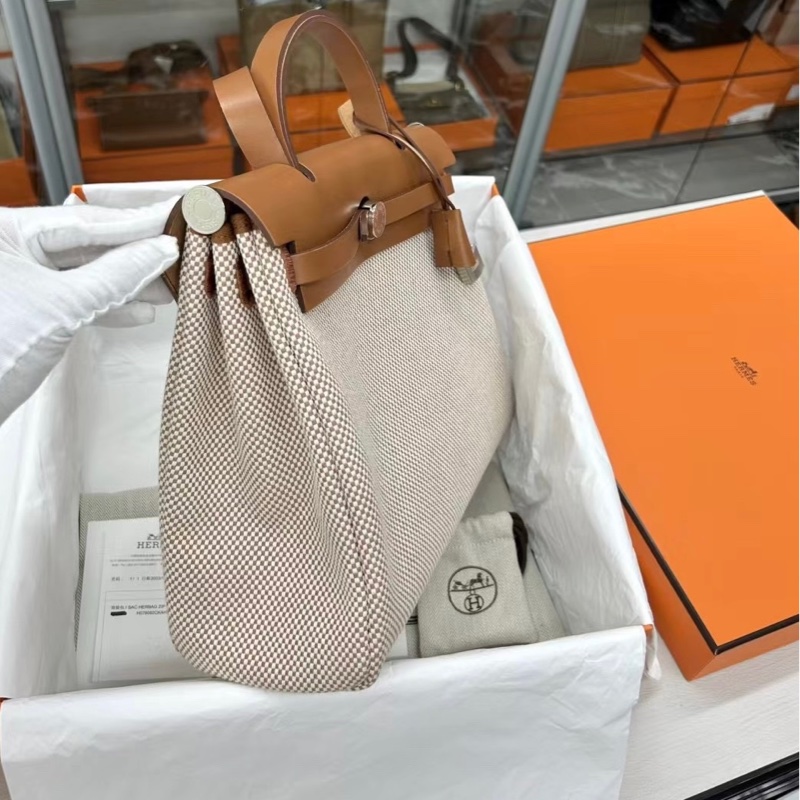 Hermes 金棕31 Herbag B刻 附件塵袋 盒子-4