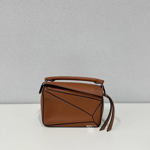 99新🆕 Loewe 羅意威 Puzzle Mini 焦糖色