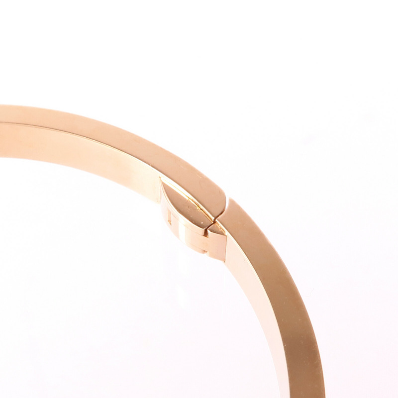 CARTIER 18K玫瑰金Love Bracelet Small Model Full Diamonds鑽石手鐲Cartier#16-6