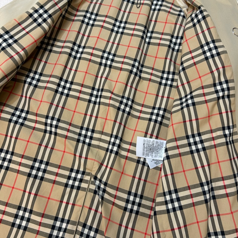 BURBERRY英國印花卡姆登風衣UK6-12