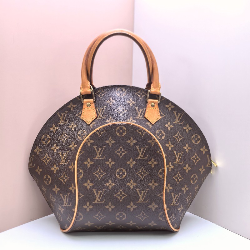 LV Ellipse 河蚌包 老花 手提包 底長26cm-1