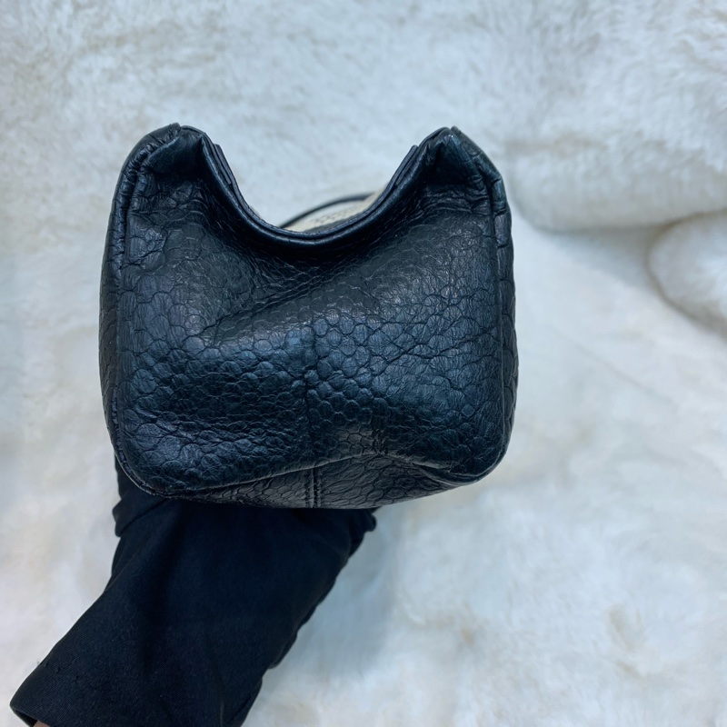 Givenchy 黑白蟒蛇設計 迷你手提包 XB372-3