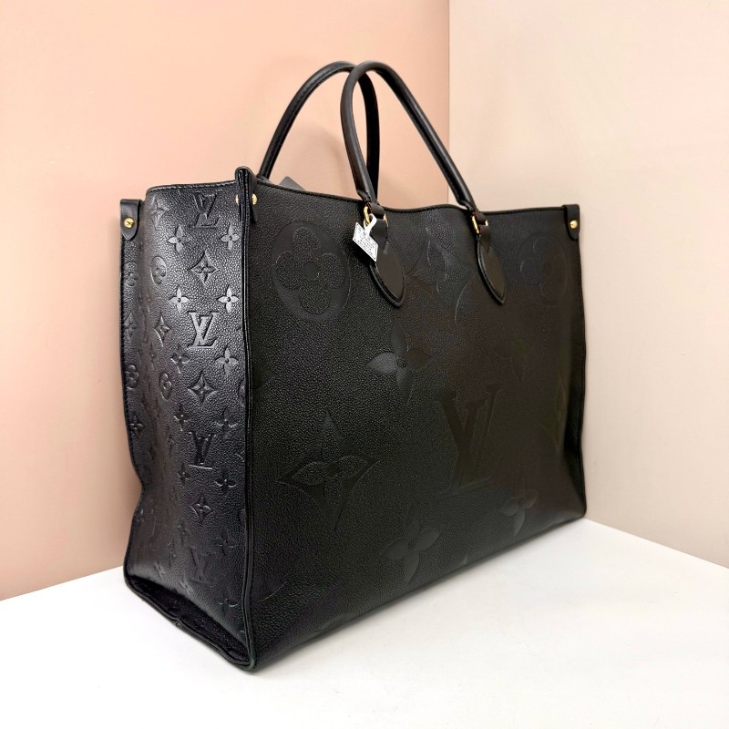 LV Onthego 托特包 手提包 肩背包 大號 壓紋牛皮-4