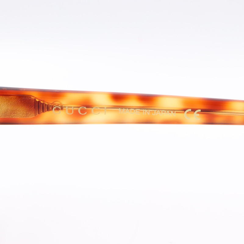 GUCCI 太陽眼鏡 太陽眼鏡 GG0447S-005/SMT/SUN 塑膠鎳棕色玳瑁圖案全新男女通用-3