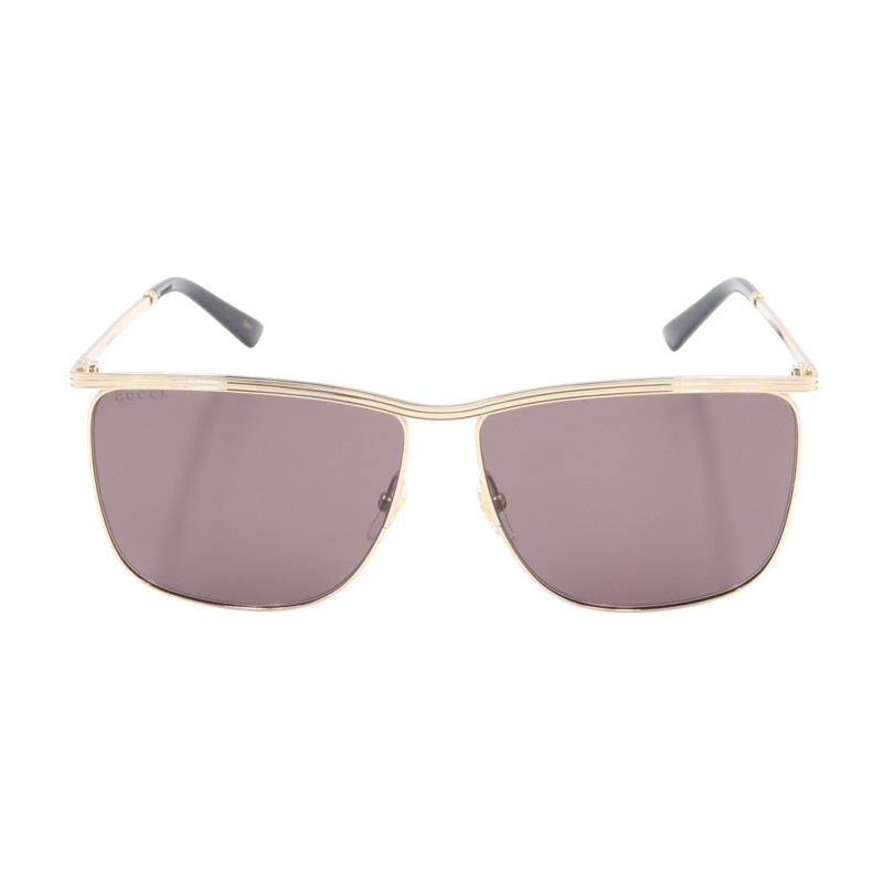 GUCCI 太陽眼鏡 GG0821S-001/INT/SUN 塑膠金屬金 全新 男女通用-0