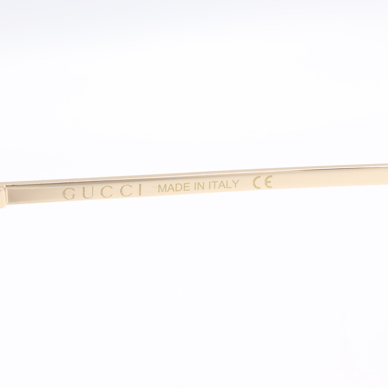 GUCCI 太陽眼鏡 GG0821S-001/INT/SUN 塑膠金屬金 全新 男女通用-3
