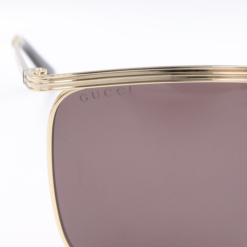 GUCCI 太陽眼鏡 GG0821S-001/INT/SUN 塑膠金屬金 全新 男女通用-6
