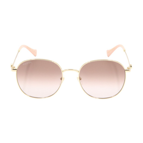 GUCCI 太陽眼鏡 太陽眼鏡 GG1142S-002/INT/SUN 塑膠鎳金 全新 男女通用