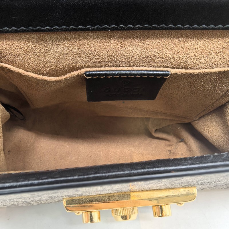 Gucci padlock 月光寶盒 鏈條包 小號 肩背包斜背包 底長20cm-3