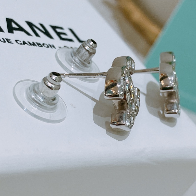 TK1819 CHANEL 香奈兒經典CC字方水晶耳環CLASSIC CC LOGO SQUARE CRYSTAL EARRINGS-3