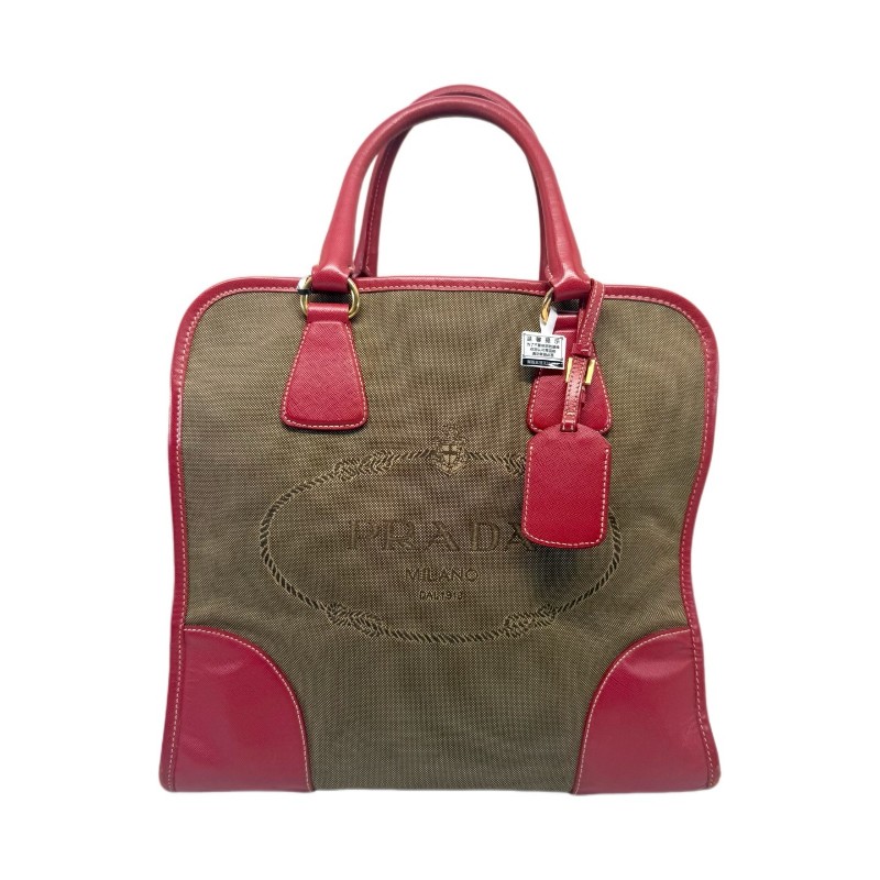 PRADA 托特包 手提包 肩背包 底長32cm-0