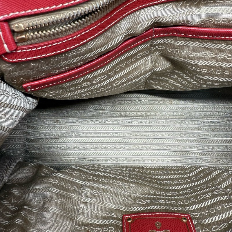 PRADA 托特包 手提包 肩背包 底長32cm-13