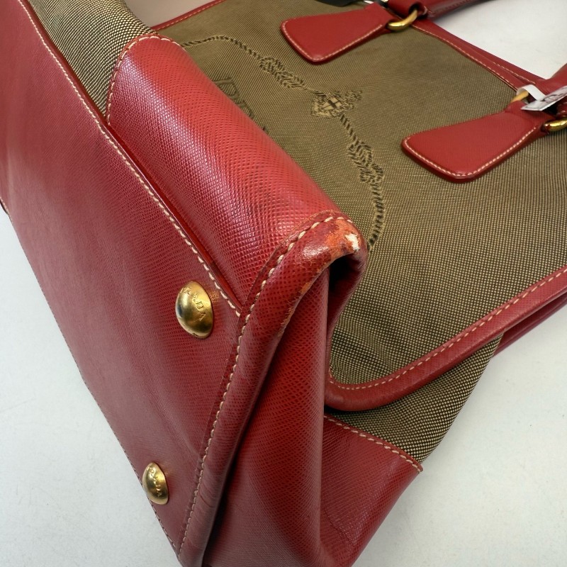 PRADA 托特包 手提包 肩背包 底長32cm-19